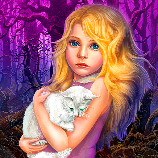 Hidden Object - Girl and Cat Cover